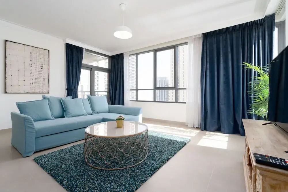 Lux BnB  Dubai Creek Harbour BLVD Views
