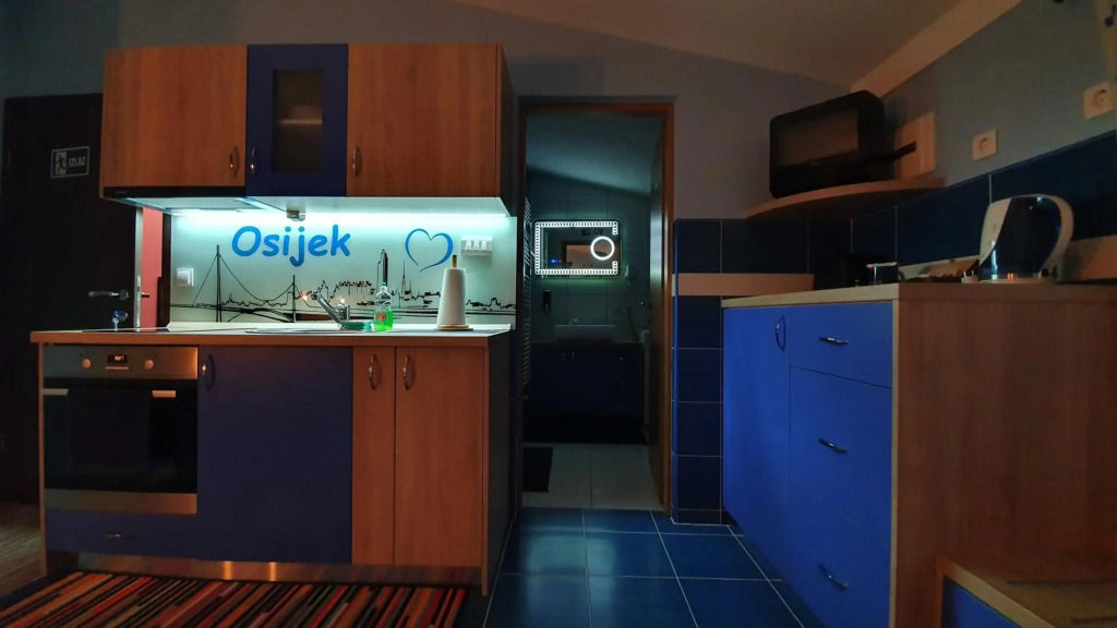 Design Apartments Red Blue
