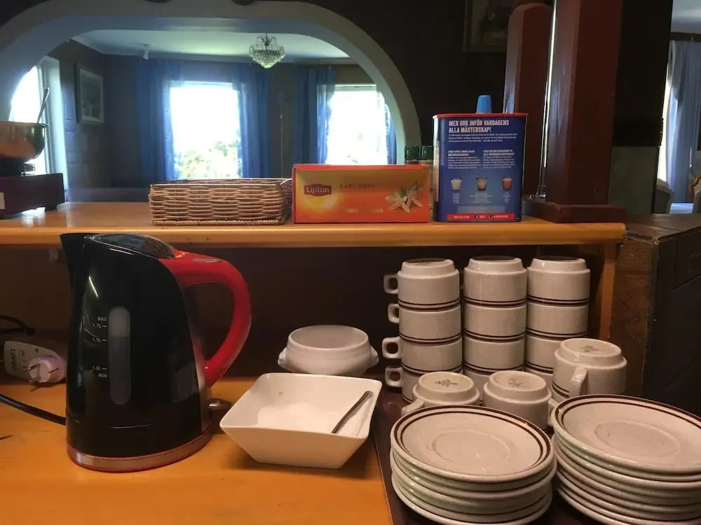 Grums self-service house