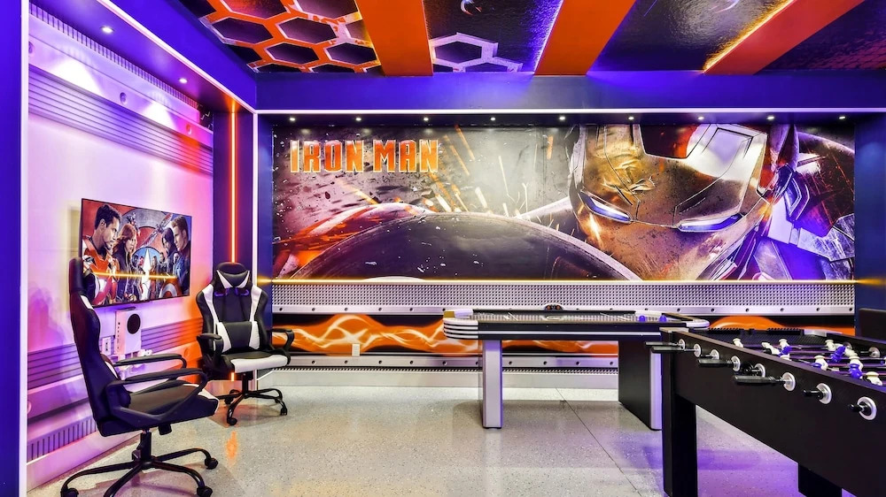 Iron Man Game Room 7br Villa Pool Spa by Disney, Davenport