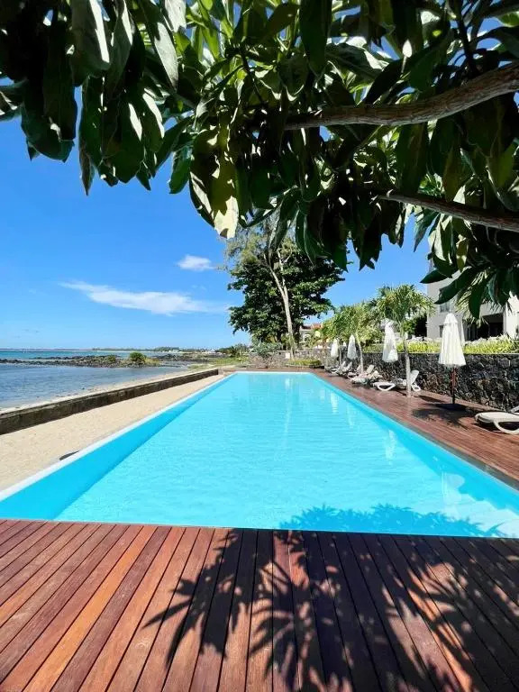 Luxury beach house with spectacular sea view and pool