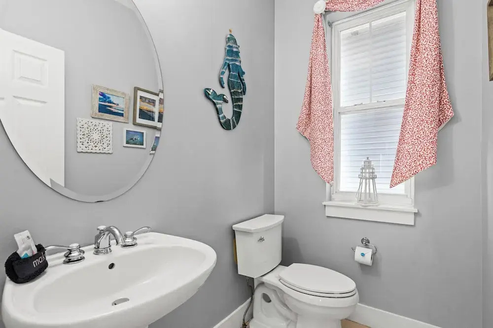 Seafoam Beautiful 3BR Home With Heated Private Pool - 4 Min Walk to Beach!