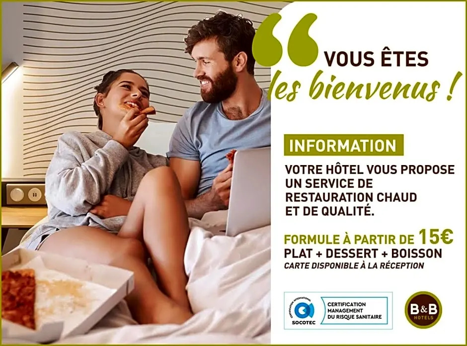 B&B HOTEL Bordeaux Est 3 étoiles