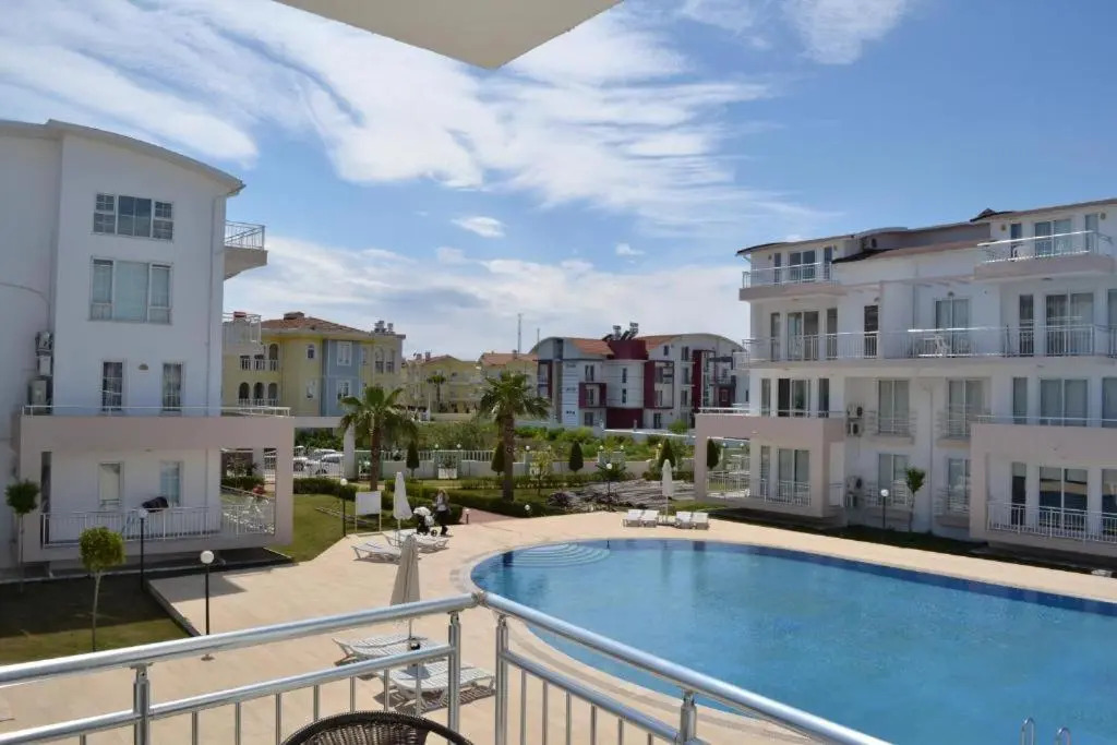 Antalya Belek 1 Nirvana Club First Floor Two Bedrooms Pool View with Water Slide Close to Center