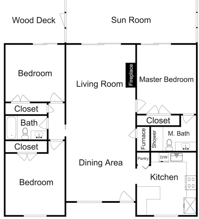 Secluded W/ Hot Tub, Under A Mile To Beach 3 Bedroom Home