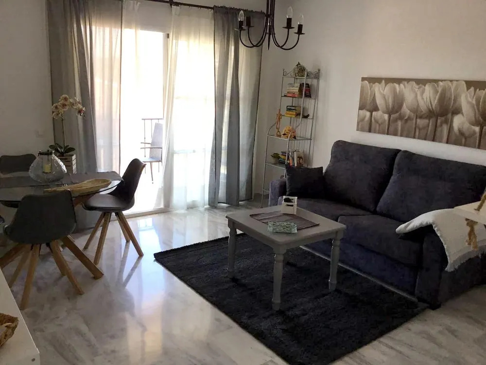 Apartment with One Bedroom in las Lagunas de Mijas, with Wonderful Sea View, Shared Pool, Furnished Terrace - 1 Km From the Beach