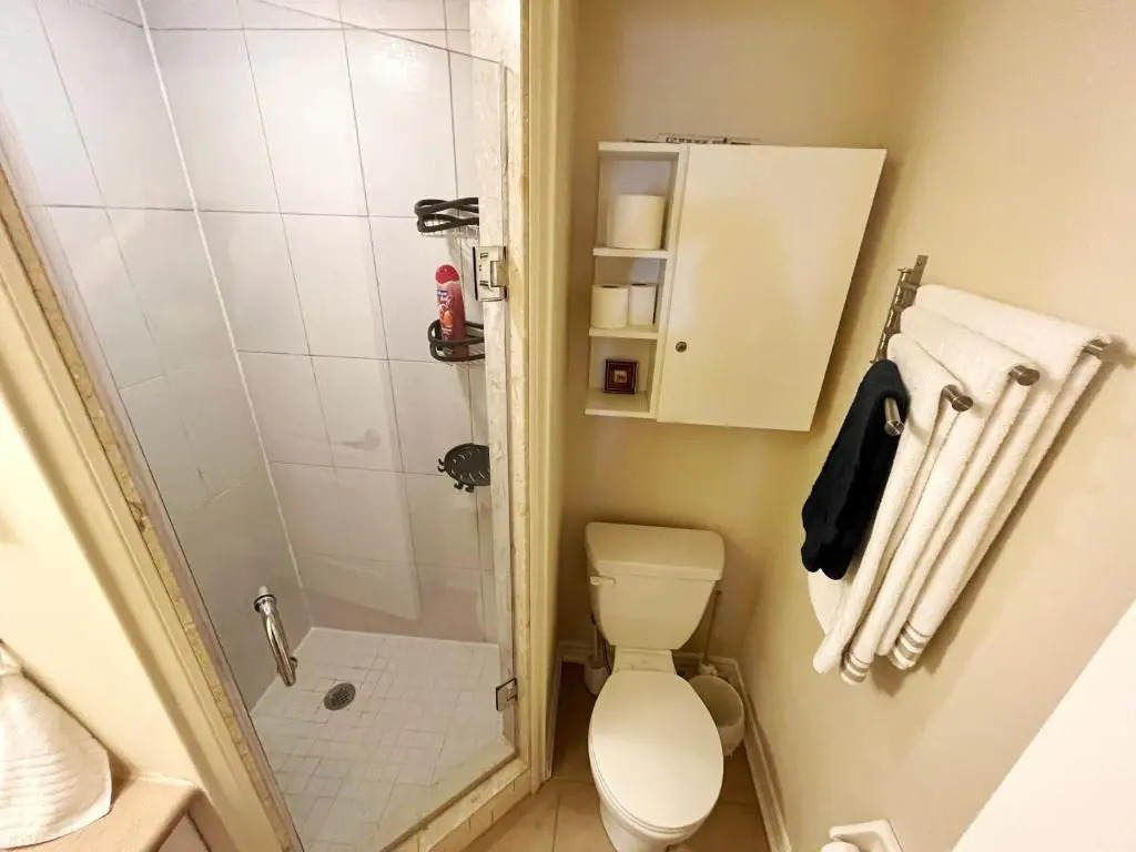 Bright Studio w Full Kitchen and Detached Bathroom