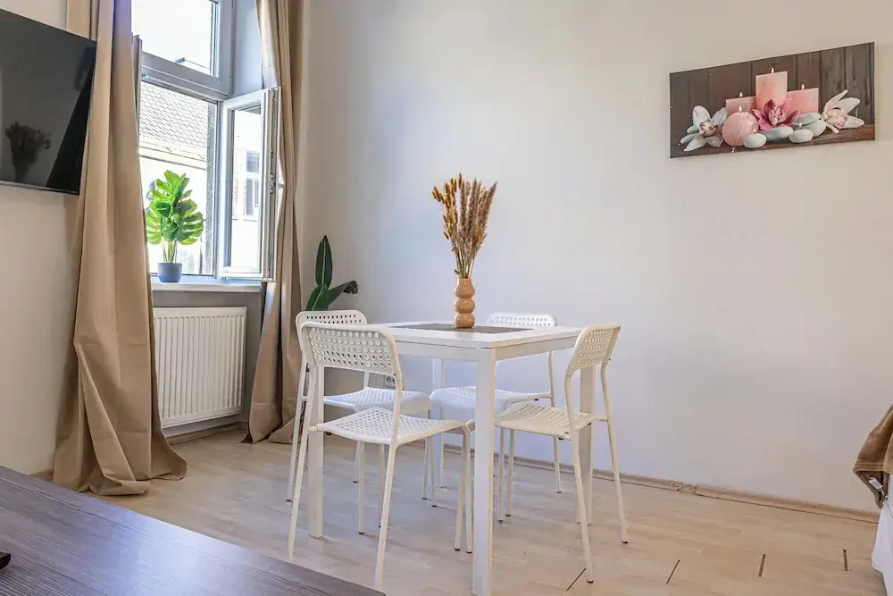 1BR Apt Smart TV Fully Equipped Longstay