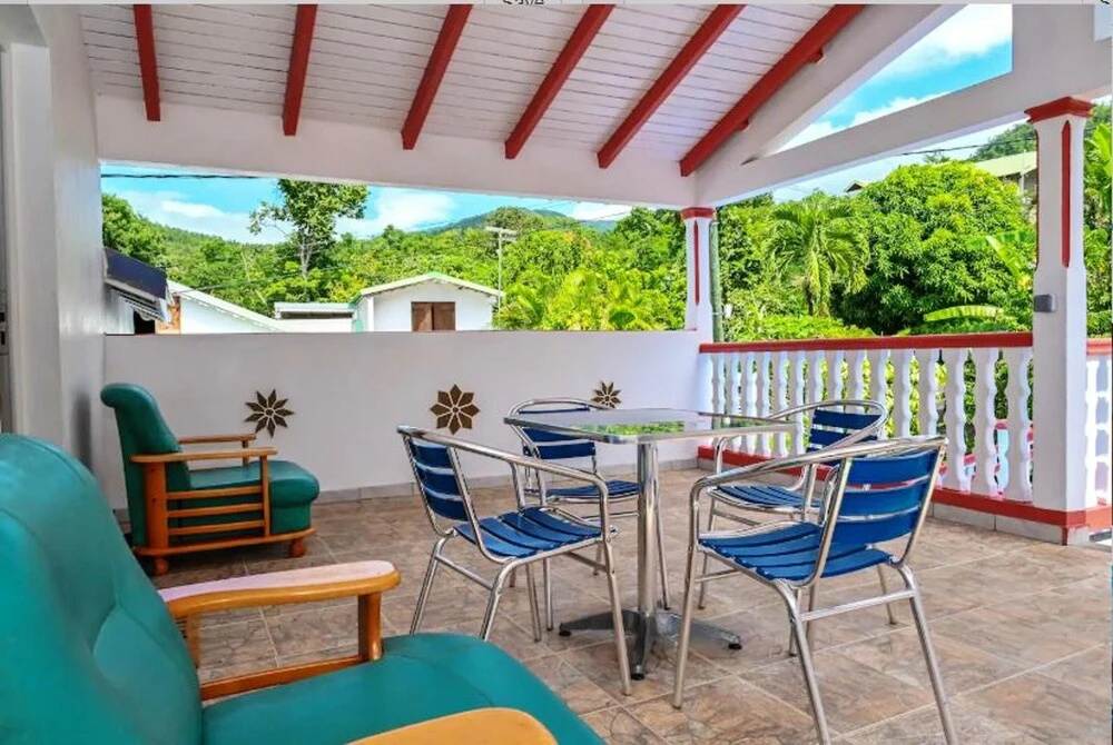 Property With 2 Bedrooms in Vieux-habitants, With Wonderful sea View, Furnished Garden and Wifi