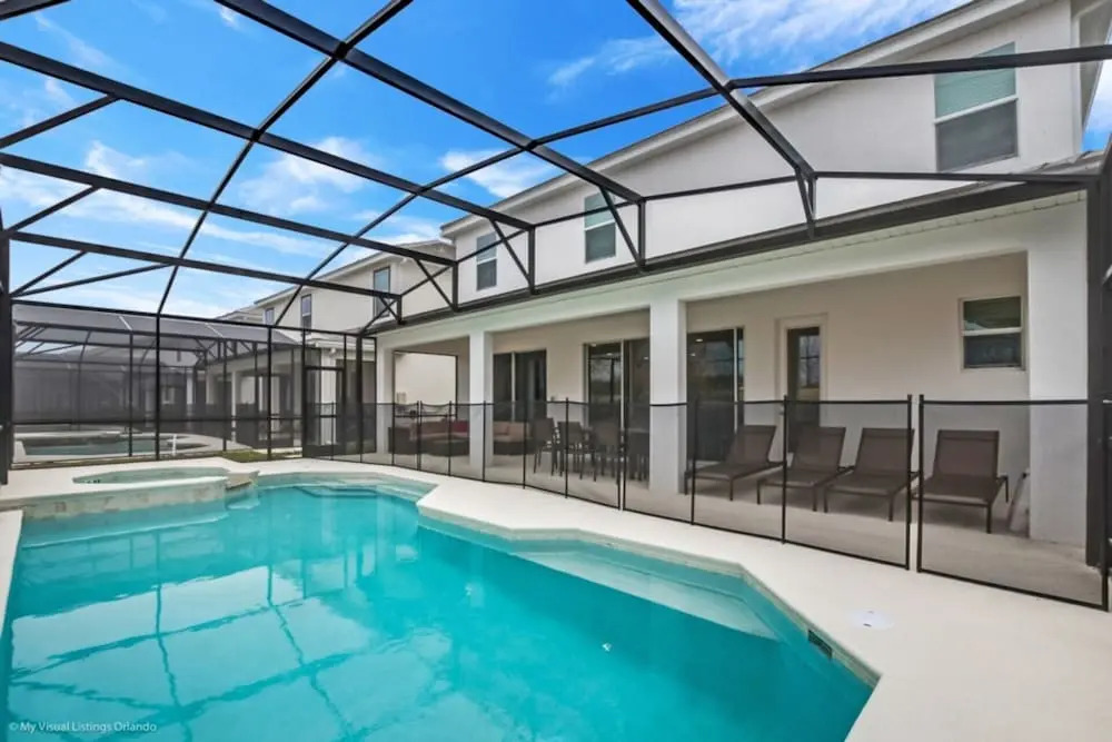 Beautiful Mansion With Private Pool, Close to Disney, Orlando Mansion 2659