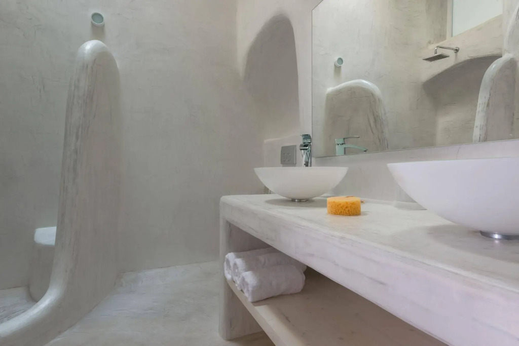 White Concept Caves