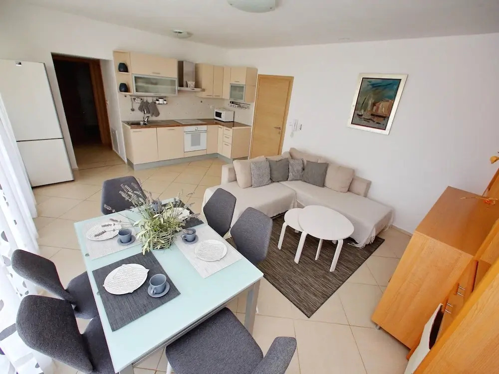 Sun-kissed Apartment in Bibinje with Garden and Terrace