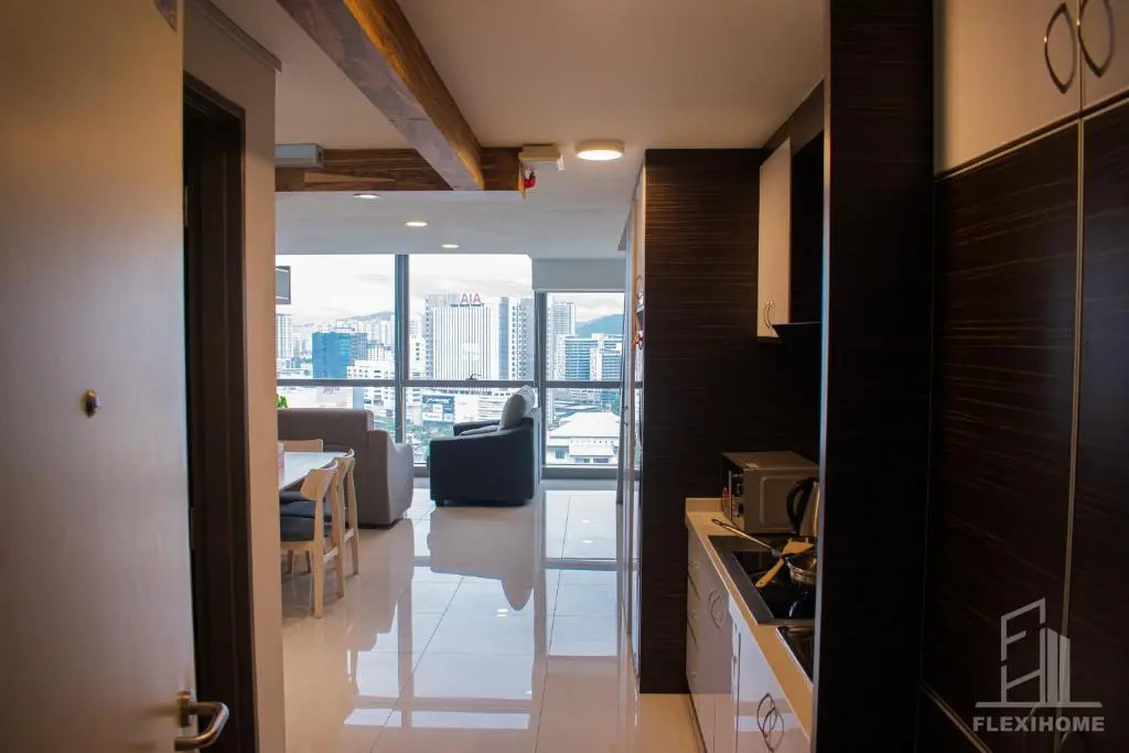 NETFLIX-Pinnacle PJ, Fantastic City View, 1-6 Guests Designed Duplex Home by Flexihome-MY