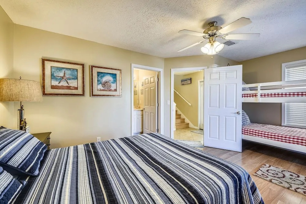 Direct Beach Access! Prime PCB Bungalow w/ Deck