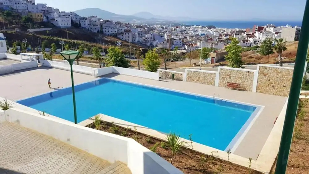Apartment With 2 Bedrooms in M'diq, With Shared Pool and Furnished Balcony Near the Beach