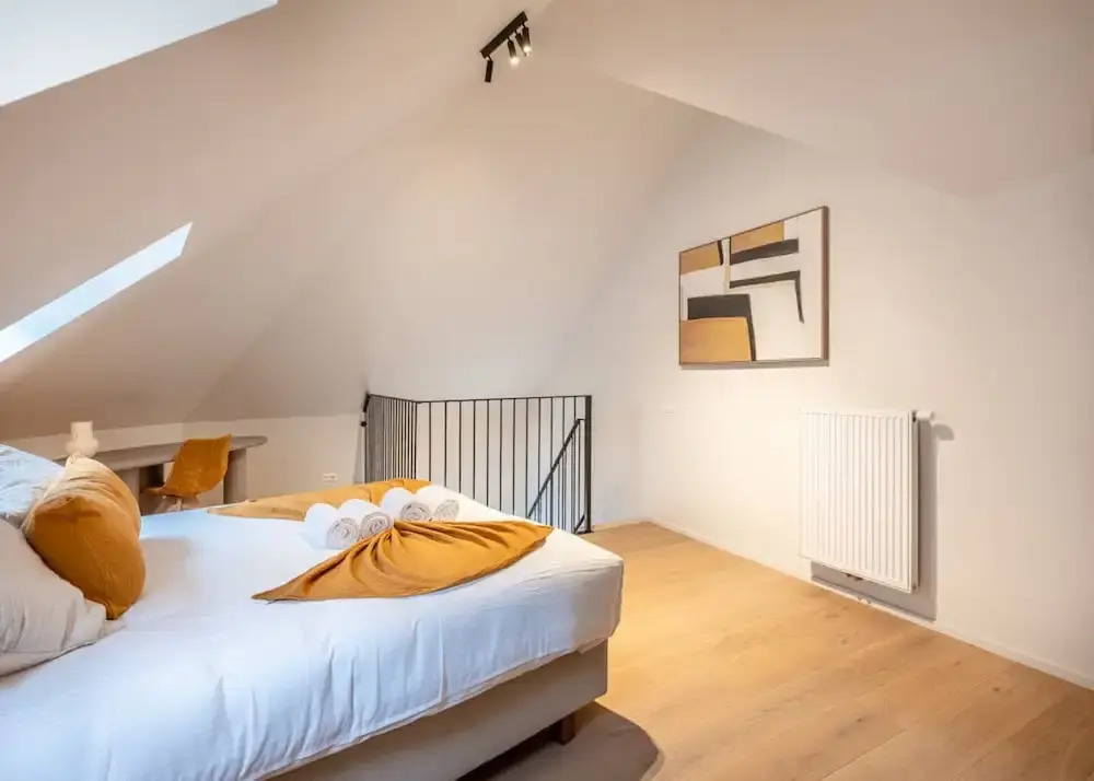 Stylish Duplex Studio With Premium Materials in Ghent City Center