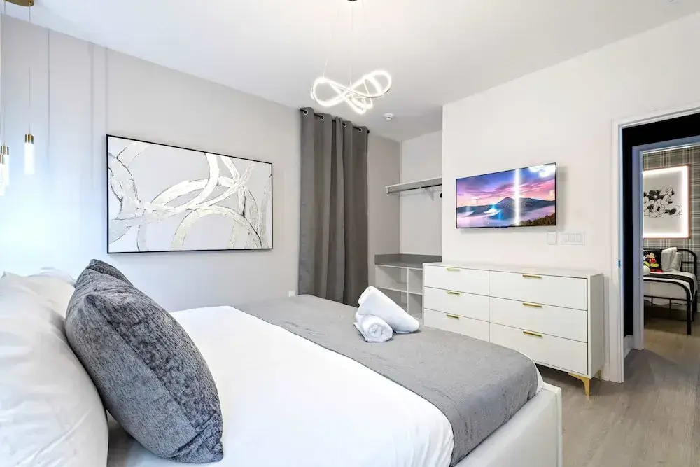Themed Kids' Rooms, Pool & Game Loft Near Disney