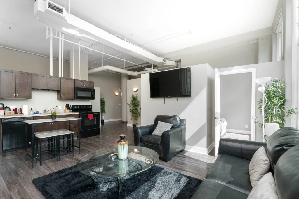 Loft Style Apt with Fast Wifi and Gym!