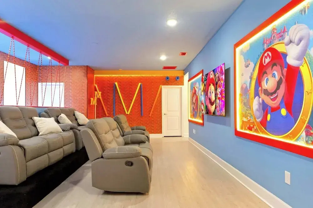 Magical 15-Bedroom Villa | Game Room, Theater & More