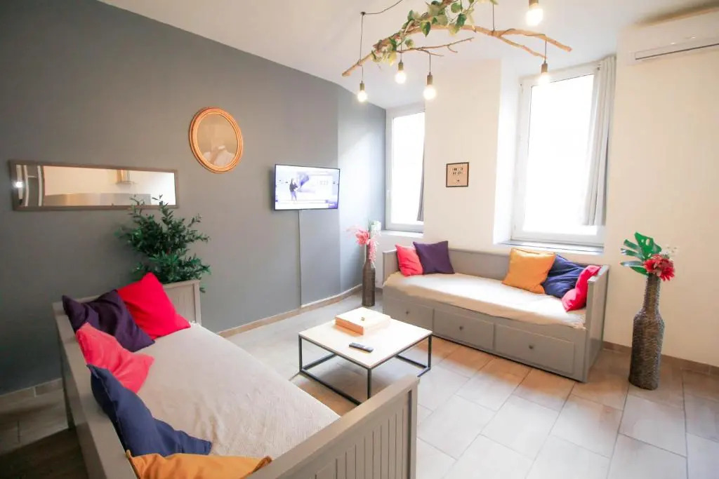 Calme en centre ville, appartement 50m de la Place Carnot