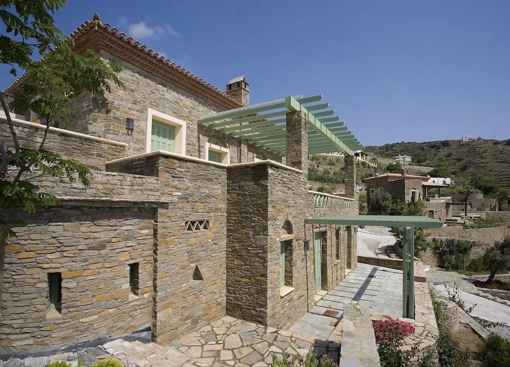 Luxury villa by the beach by Andros Villas Collection
