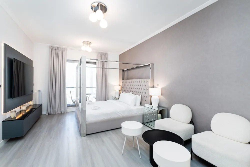 Sleek 3BR Maid s Room w Burj Khalifa View