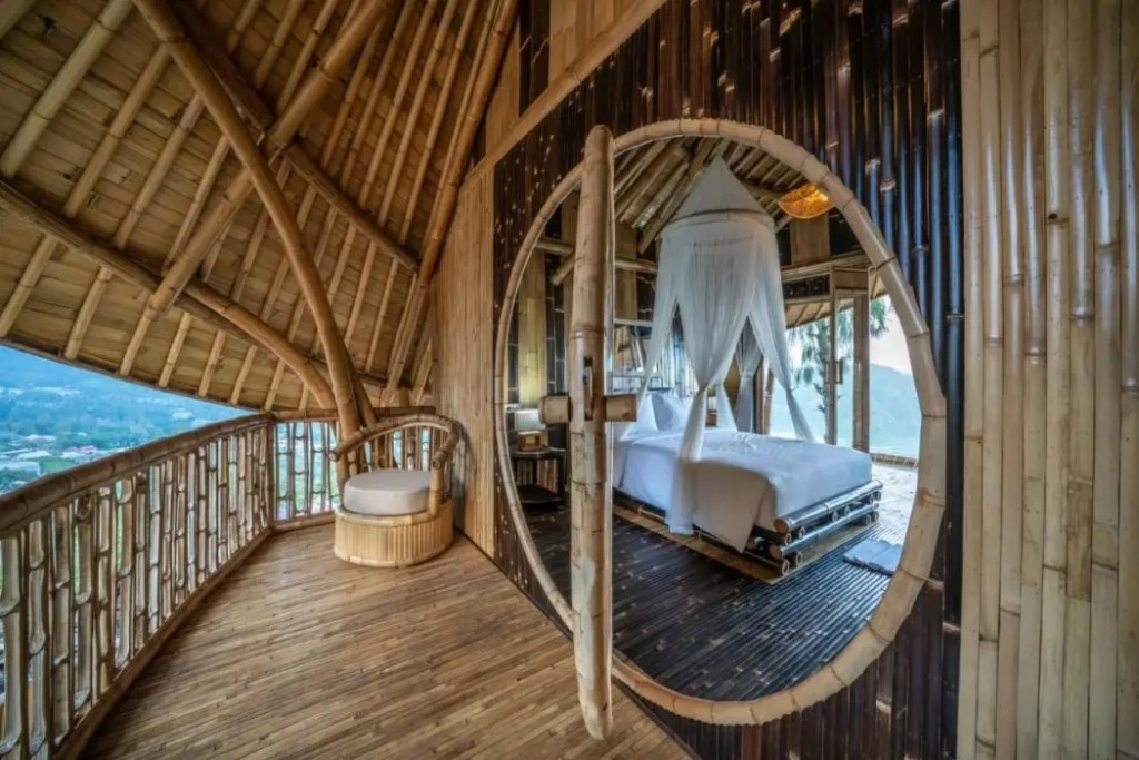 Курортный отель The Dewi Eco Bamboo Villa