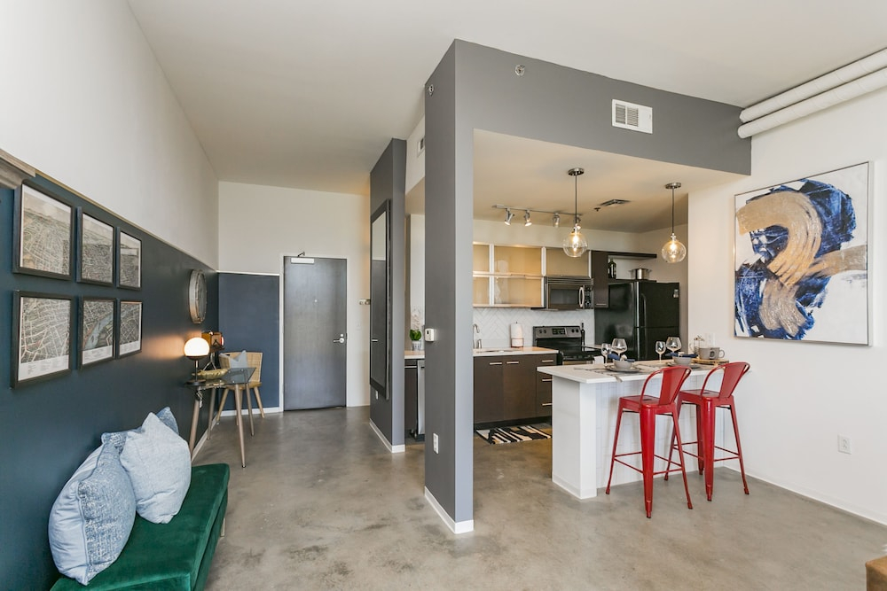 Mid Century Modern Downtown Condo | 30+ Night Min