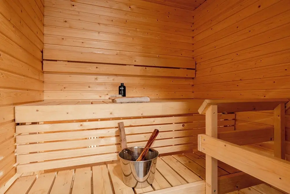 Stunning Views 1BR Home with Sauna and Balcony