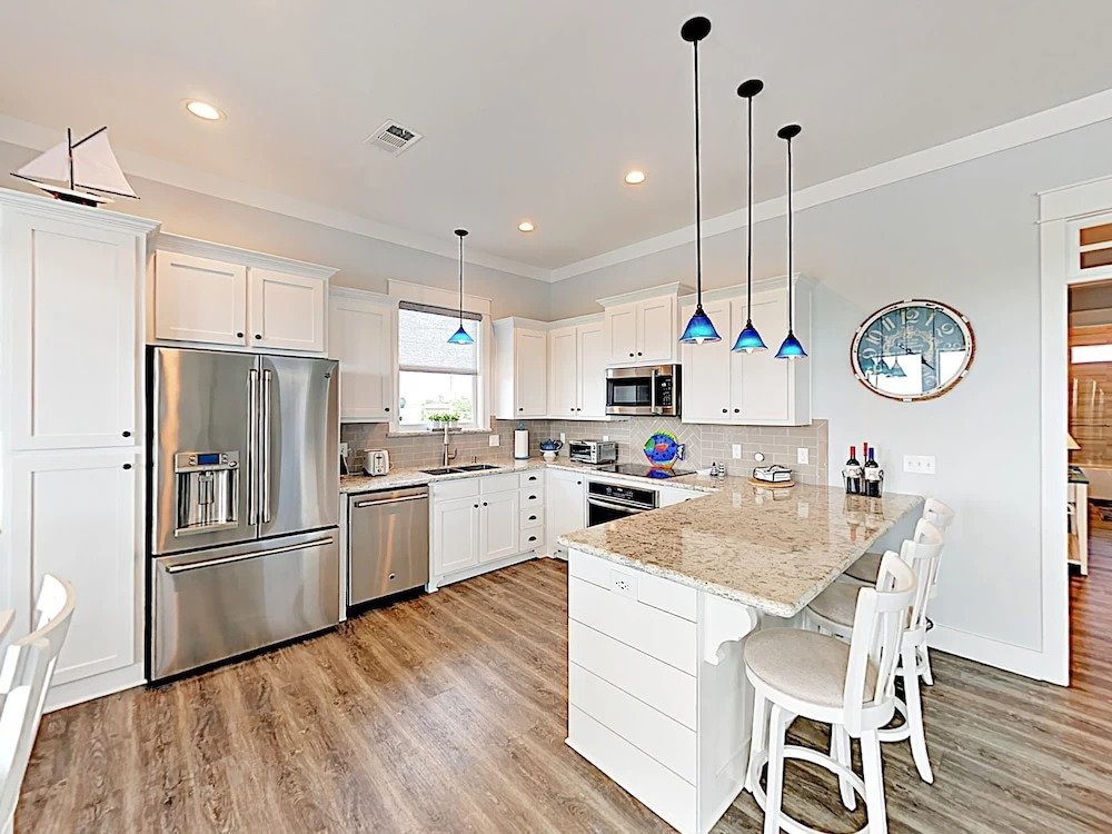 New Listing! Newly Built Waterfront W/ Deck 2 Bedroom Home