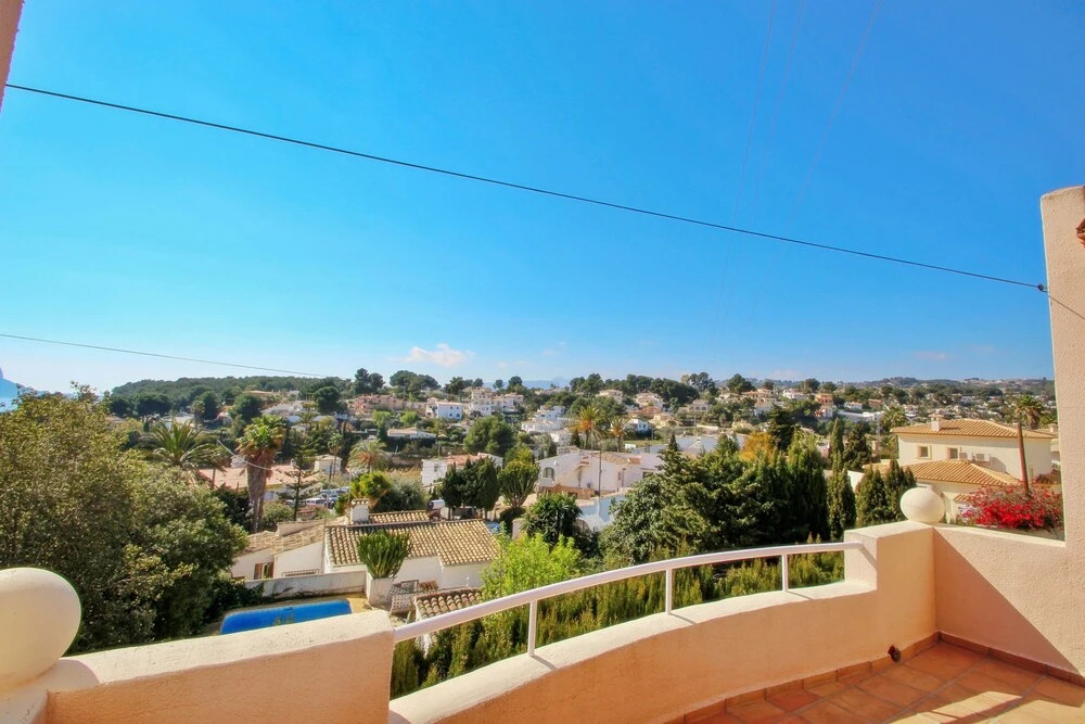 Emma - sea view holiday home with private pool in Benissa