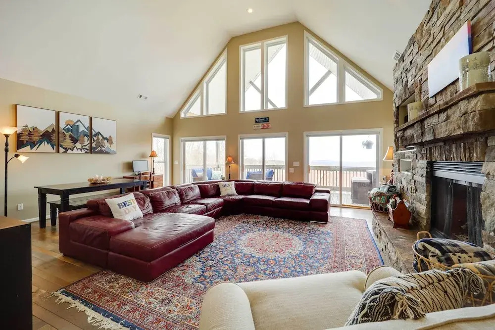Family Home in Sugar Mtn with Fire Pit and Game Room!