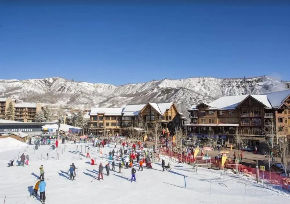 Luxury Ski in, Ski out 2 Bedroom Mountain Resort Vacation Rental in the Heart of Snowmass Base Village