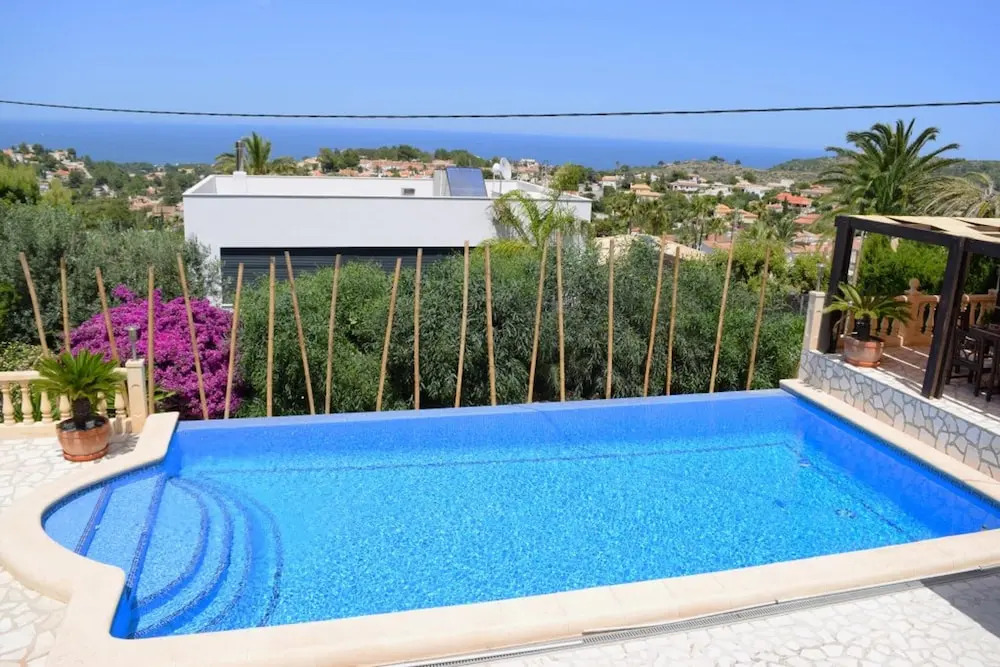 Villa With 4 Bedrooms in Dénia, With Wonderful sea View, Private Pool,