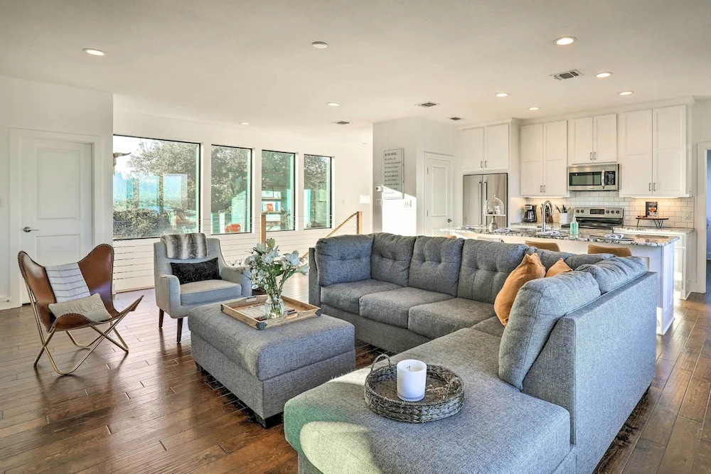 Lake Granbury Views + Game Room! Modern Escape