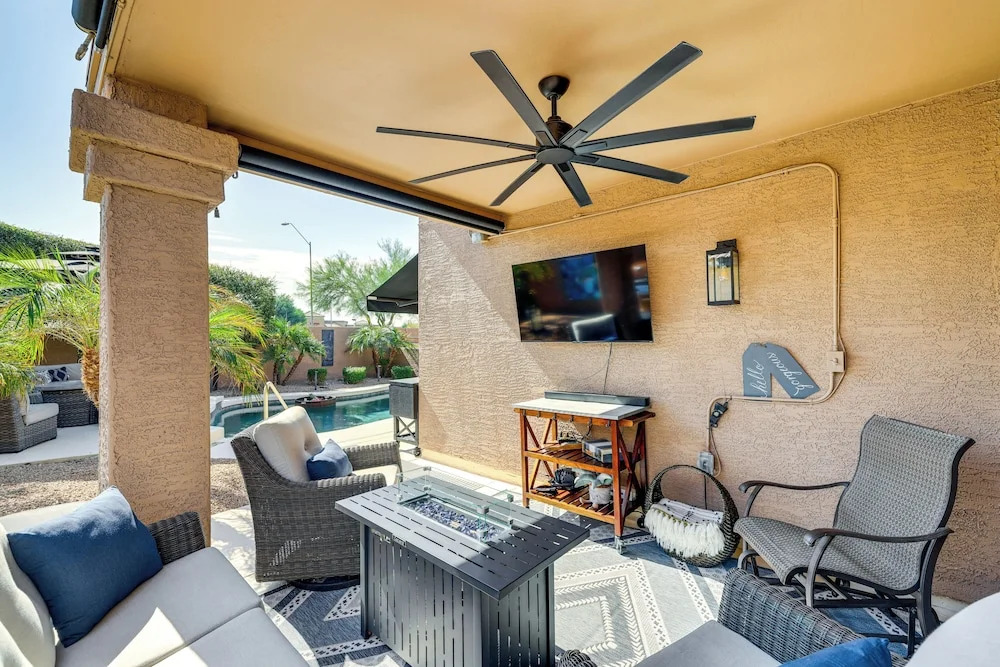 2 Mi to Westworld: Scottsdale Home w/ Heated Pool