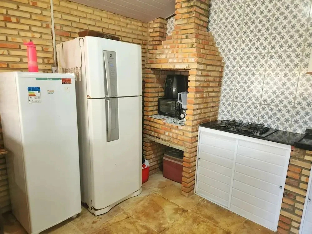 Casa P na Areia com Piscina e Ar em Morro Branco