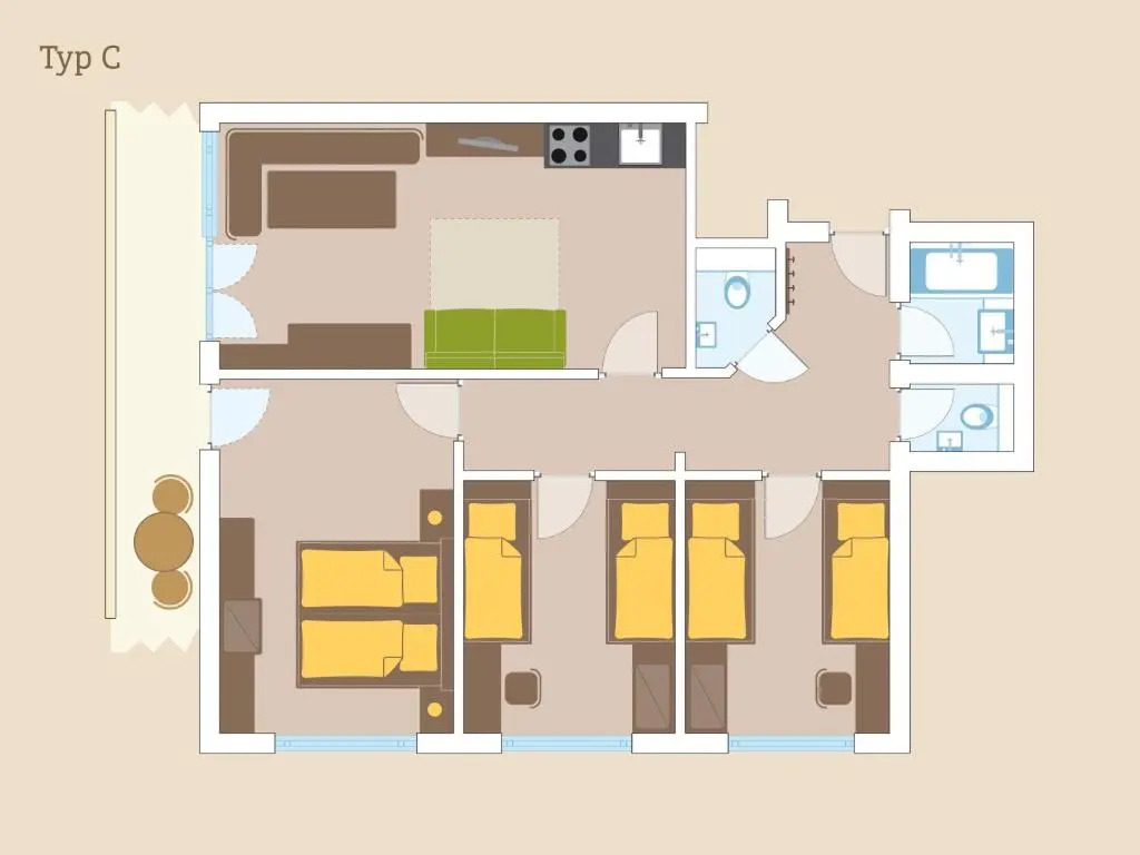 Ferienresidenz Raich - Appartements mit Sky Wellness und Garten