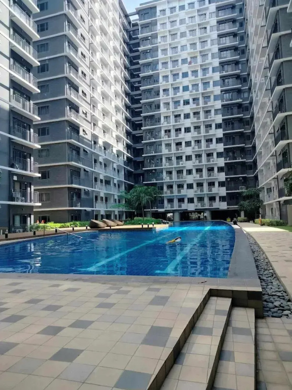 Cozy 642 1BR Shore3 Residence, Amenity Pool View, Near Airport, IKEA, MOA,SMX, Pasay City, Manila