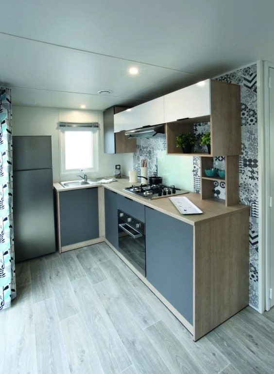 Les mobilhomes helvétiques 4 étoiles Mar Estang Canet en Roussillon
