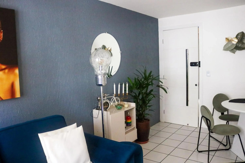 Apartamento com Varanda vista mar, Max 4 Pessoas