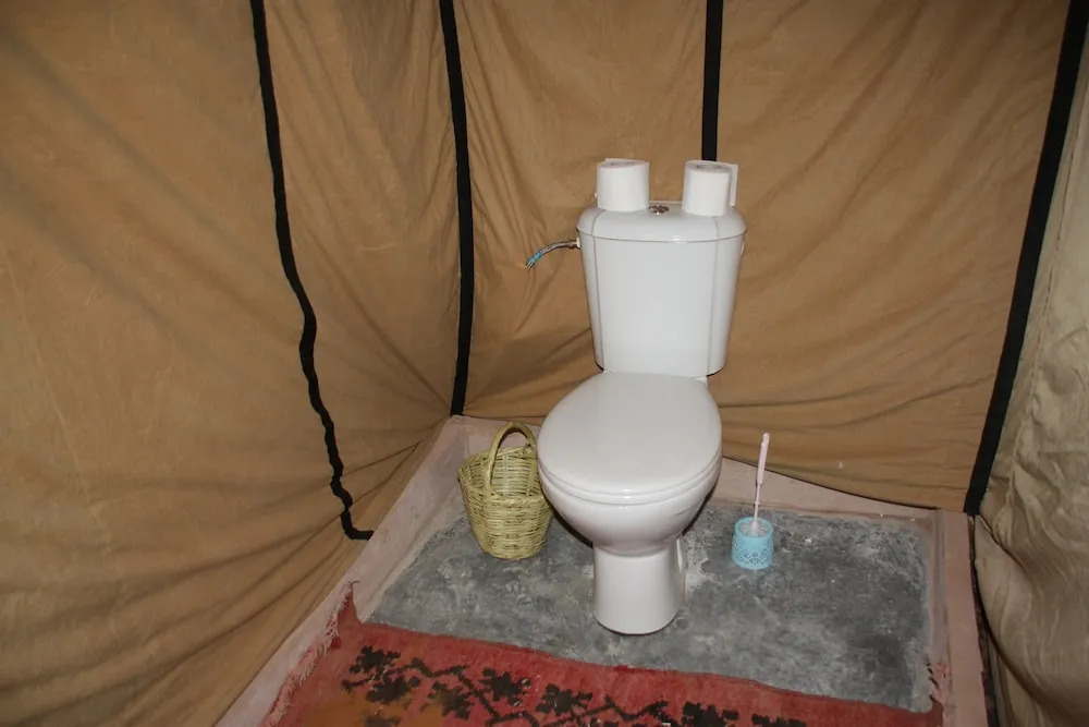 Family desert camp