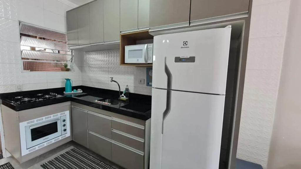 Apartamento Ubatuba com área gourmet