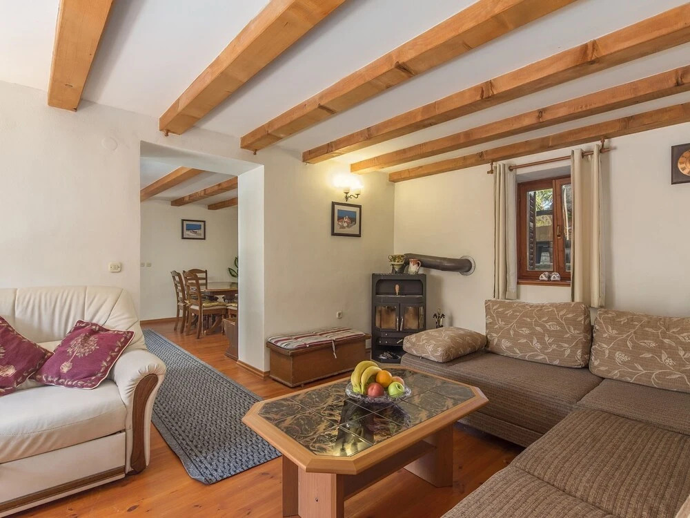 Stone Holiday House With a Spacious Yard and Private Pool