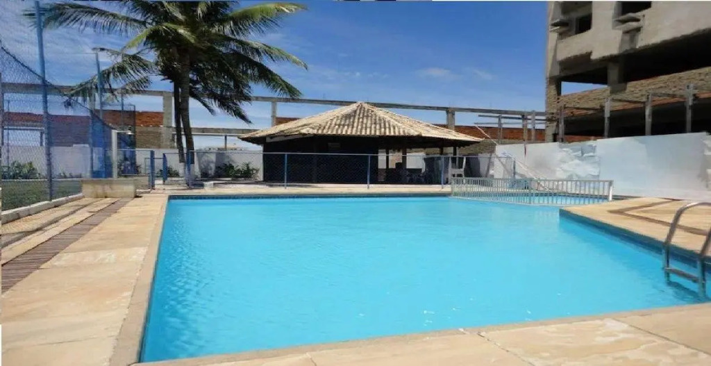 Apartamento Familiar, 250 Metros Da Praia Do Forte Com Piscina E Campo De Futebo