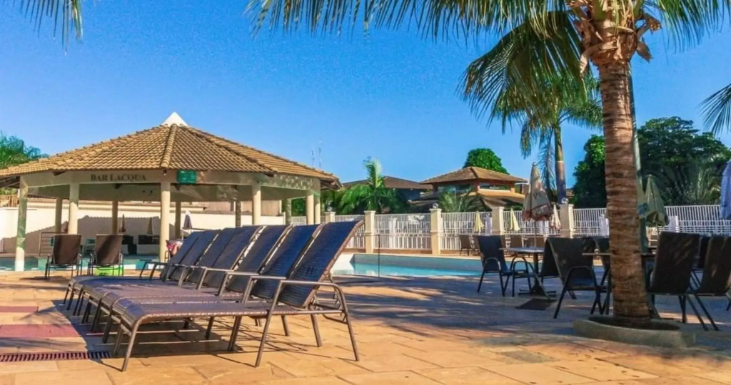 Caldas Novas- Hotel Lacqua di Roma 1,2,3,4 e 5 com Parque 24 horas