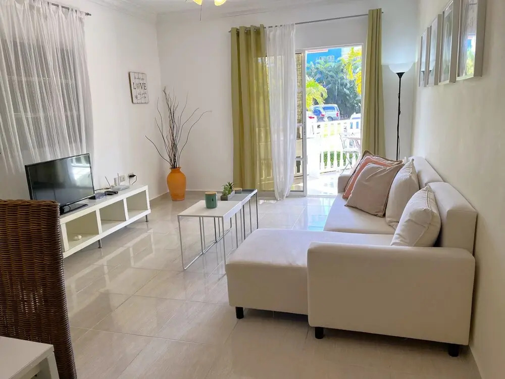 "quiet And Well-kept Apartment Garden Views. Playa Bavaro"