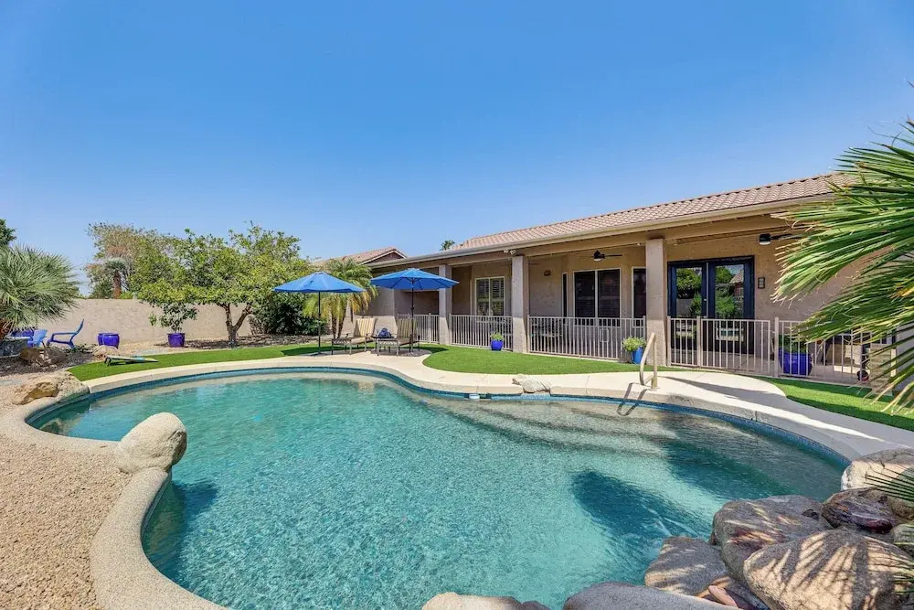 Extended-stay Oasis: Gilbert Getaway w/ Office!