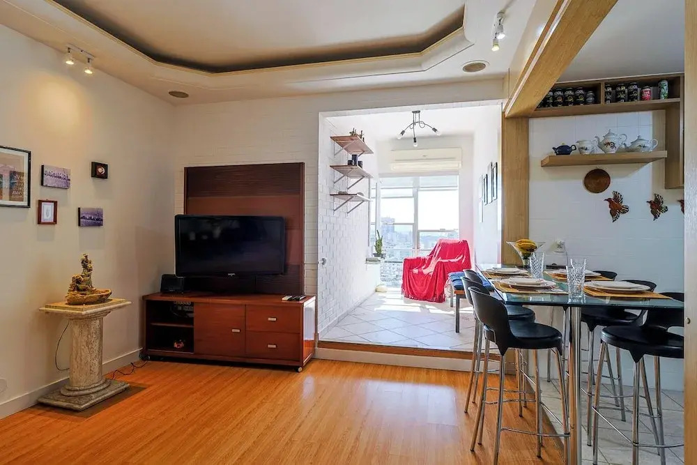 Apto Pet-friendly com Garagem e Vista de Botafogo