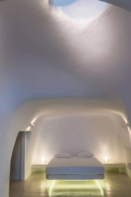 White Concept Caves